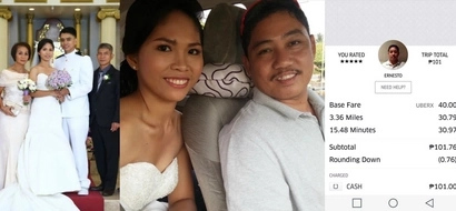 This Pinay is the first Uber bride after an Uber booking saved her on her wedding day