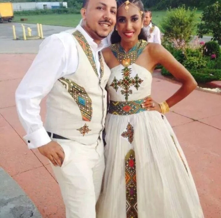 Traditional wedding outfits in Africa