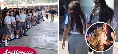 Ella era la chica adinerada de la escuela y por eso obligaba a hacer algo terrible a sus demás compañeras