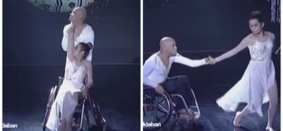 Pokwang and Wacky Kiray move the audience into tears with their emotional wheelchair dance in 'I Can Do That'