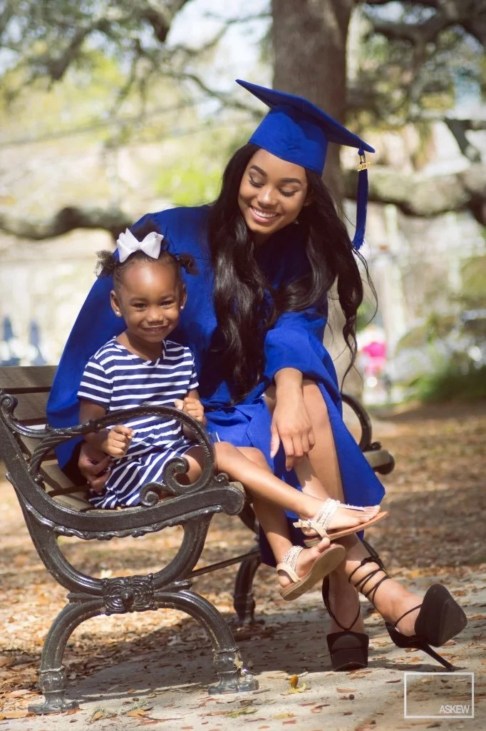 Girl, 16, graduates from high school a year early despite having a baby at 13 (photos) Girl, 16, graduates from high school a year early despite having a baby at 13 (photos)