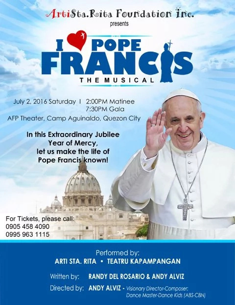 Pope Francis musical comes back on stage Pope Francis musical comes back on stage