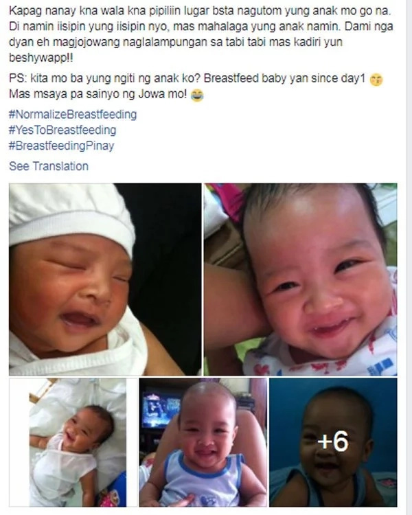 Netizen disgusted with students at BPI Tungko who shamed her breastfeeding friend Netizen disgusted with students at BPI Tungko who shamed her breastfeeding friend