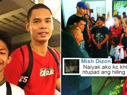 Japeth Aguilar grieved after his young fan passed away. Netizens shared how the PBA star fulfilled his admirer's last wish!