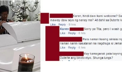 This family of ‘tokhang’ victim banned their pro-Duterte relatives from attending wake