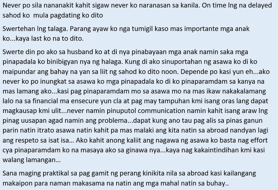 Totoong pinagpala! Inspiring story of an OFW in Bahrain who is very lucky with her employer and thankful for her supportive husband Totoong pinagpala! Inspiring story of an OFW in Bahrain who is very lucky with her employer and thankful for her supportive husband