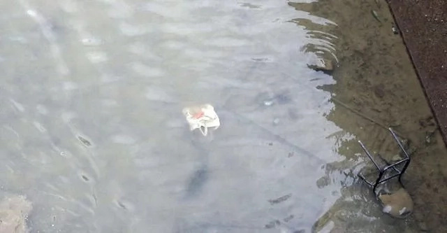 When this old canal was drained, locals were surprised to find a lot of unexpected things on the bottom. When this old canal was drained, locals were surprised to find a lot of unexpected things on the bottom.