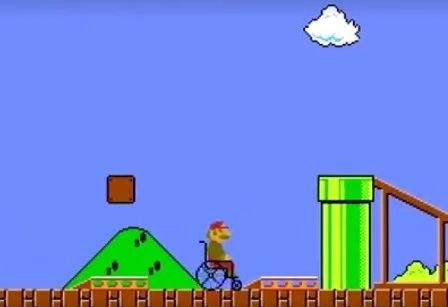 VIDEO: Super Mario in a wheelchair? VIDEO: Super Mario in a wheelchair?