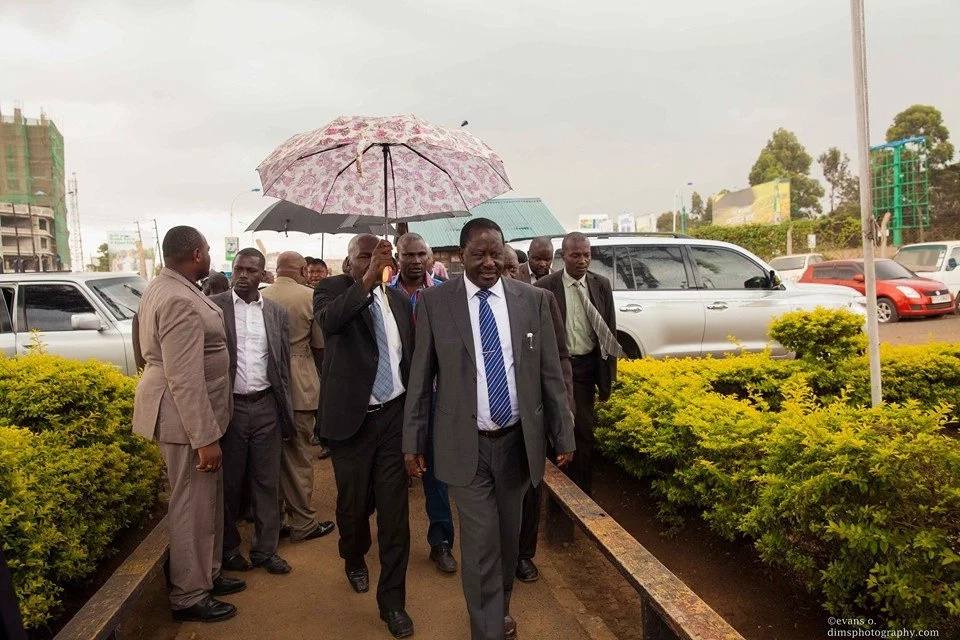 Meet CORD leader Raila Odinga bodyguard