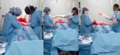 Video of a surgeon and a nurse dancing mid-surgery shocks the internet