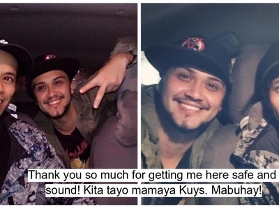 Awww! Billy Crawford develops an unlikely friendship with this Uber driver after his emergency was taken care of