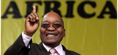 Jacob Zuma's bride to be, 24, had a baby on his birthday last week