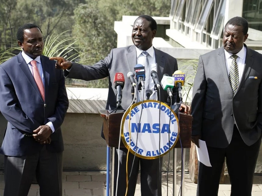 Kenyan opposition leader Raila Odinga wants new vote
