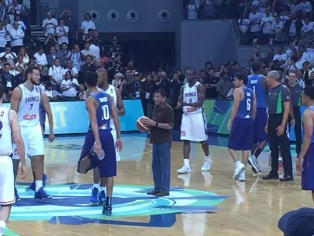 Duterte’s support for Gilas vs France made the team happy Duterte’s support for Gilas vs France made the team happy