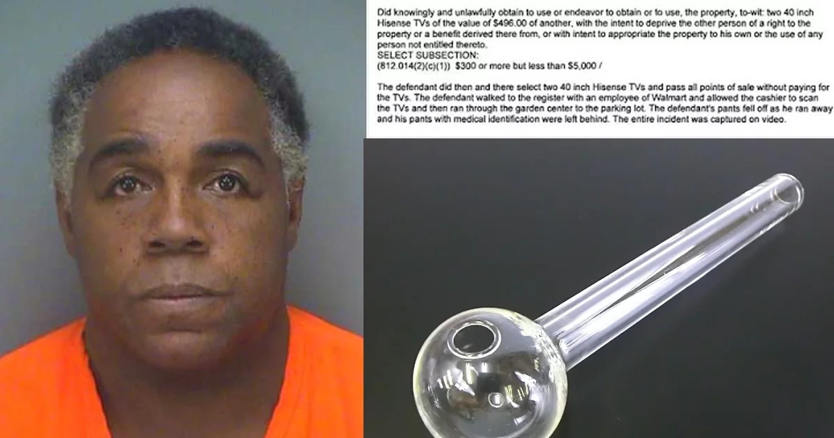 The Pantless TV Thief Was Found With Crack Pipe In His Butthole The Pantless TV Thief Was Found With Crack Pipe In His Butthole