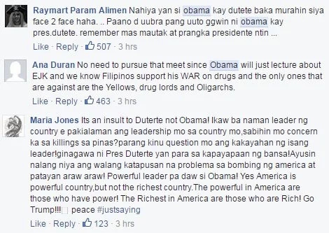 Netizens react after Obama cancels meeting with Duterte Netizens react after Obama cancels meeting with Duterte