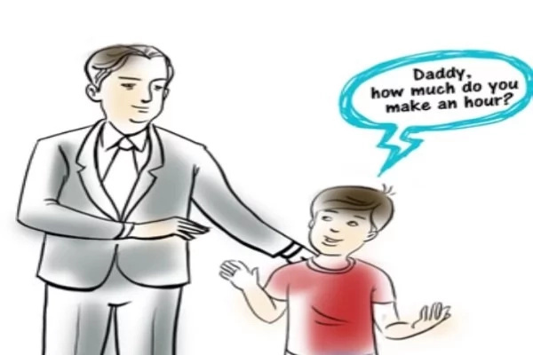 "Daddy, how much do you make an hour?" A Simple Question That Brought Tears To Netizens. "Daddy, how much do you make an hour?" A Simple Question That Brought Tears To Netizens.