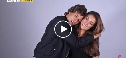 Naughty and nice couple Solenn Heussaff and Nico Bolzico imitate each other in the most hilarious way