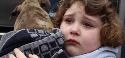 She’s heartbroken she can’t keep her rescue puppy. then they hand her a big silver box…