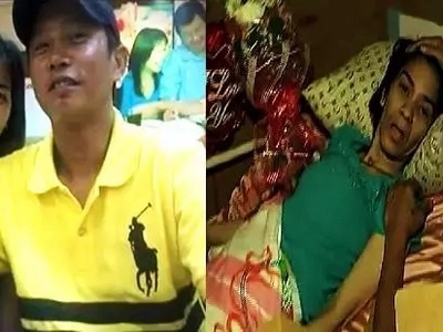 Loving Pinoy husband's romantic Valentine's Day date with bedridden wife will make you cry!