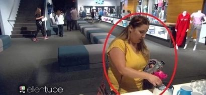 Caught on camera! Ellen DeGeneres called out attention of audience stealing from the merchandise table!