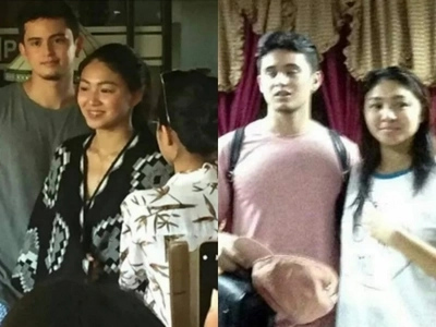 JaDine spends the holiday catching some waves in La Union