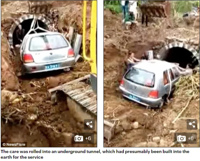 Man loved his car more than anything, that instead of a coffin, he was buried inside his vehicle when he died Man loved his car more than anything, that instead of a coffin, he was buried inside his vehicle when he died