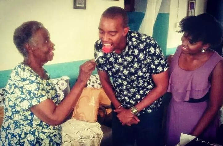 Citizen TV's Waihiga Mwaura celebrates wife's grandmother ...