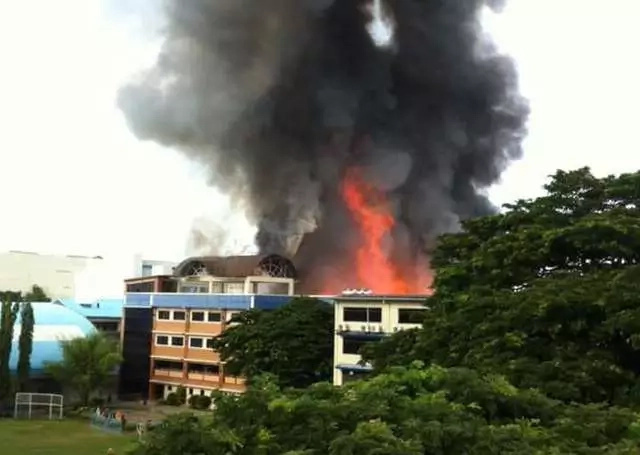 Ateneo de Zamboanga destroyed by fire Ateneo de Zamboanga destroyed by fire