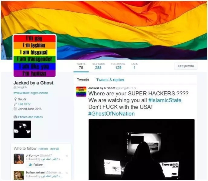 Someone Hacked ISIS Twitter Accounts and Posted a LOT of Gay Stuff Someone Hacked ISIS Twitter Accounts and Posted a LOT of Gay Stuff