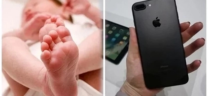 Napakawalanghiyang mga magulang! Parents of this baby sell him in exchange for an iPhone 7