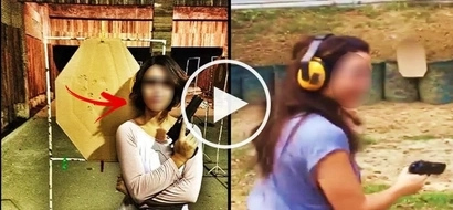 This famous Kapamilya actress has awesome gun shooting skills! Watch this video & find out who she is!