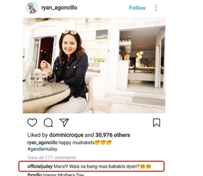"Mars! Wala na bang mas babakla dyan!?" Juday on Ryan's Mothers Day Greeting "Mars! Wala na bang mas babakla dyan!?" Juday on Ryan's Mothers Day Greeting