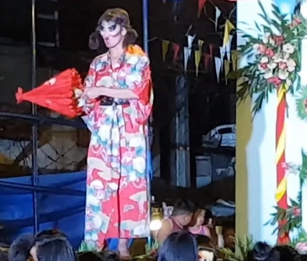 Hilarious Miss Gay Pangkalawakan contestant entertained crowd with epic performance Hilarious Miss Gay Pangkalawakan contestant entertained crowd with epic performance
