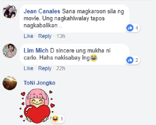 Sila na ba ulit? Angelica Panganiban posted photos of her sweet moments with Carlo Aquino just in time for Valentine's day Sila na ba ulit? Angelica Panganiban posted photos of her sweet moments with Carlo Aquino just in time for Valentine's day