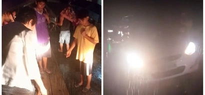 Buhay pa ang bayanihan! This Pinoy netizen is grateful to what these residents did when their car got stuck on a dirt road