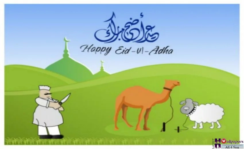 Muslims celebrates Eid-Adha