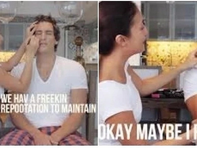 Watch how Solenn got her makeup payback as she transforms husband Nico into a woman!