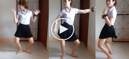 A girl became popular after her dancing video went viral