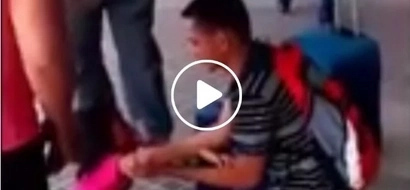Nakakaiyak naman 'to! 5-year-old daughter weeps hysterically over departure of OFW dad