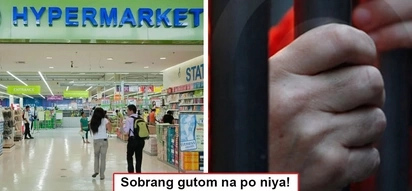 Sobrang gutom na ni kuya! Hypermarket employee arrested after eating P31.50 worth corned beef because of extreme hunger!