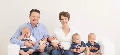 This lucky couple got triplets and two years later – another amazing surprise!