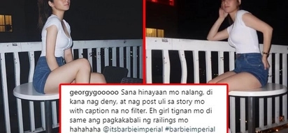 Deny pa more te? Barbie Imperial under fire after netizen points out apparent disparity in a photo actress claims as 'no filter'