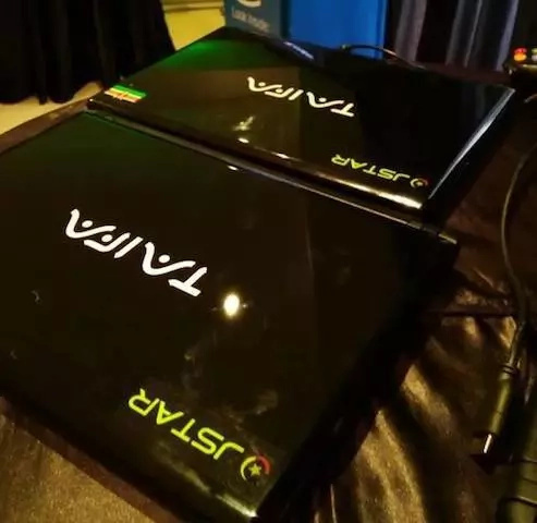 A display of the Kenyan-made laptop computers by JKUAT. PHOTOS BY JKUAT. 