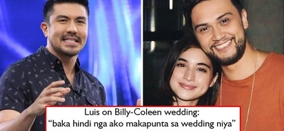 Anyare? Luis Manzano reveals he may not be able to attend Billy Crawford and Coleen Garcia's wedding - 'Malabo ako'