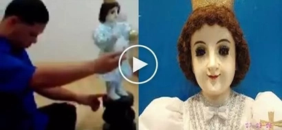 This is really shocking! Meet Navotas City's miraculous dancing saint