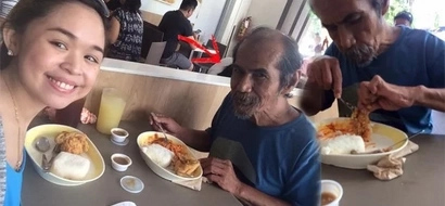 This old man who speaks flawless English begs food from a student at Jollibee! How he ended in the streets will surely break your heart!