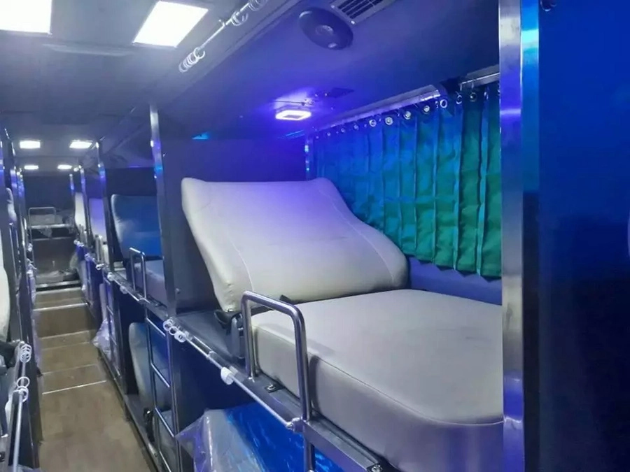 Ang sarap naman sumakay diyan! This bus with large beds wows travelers going to Bicol Ang sarap naman sumakay diyan! This bus with large beds wows travelers going to Bicol