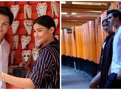 Ang sweet nanaman nila! Liza Soberano and Enrique Gil enjoy their Japan trip as its newest tourism ambassadors