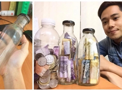This Pinoy netizen made use of his drink buying habit to earn money. He was able to save almost P60,000 in cash in just 8 months!